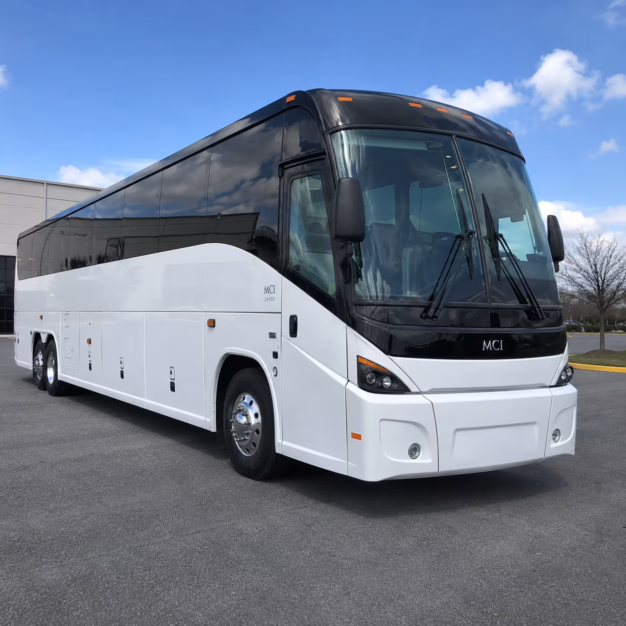 bus rental options for frederick trips