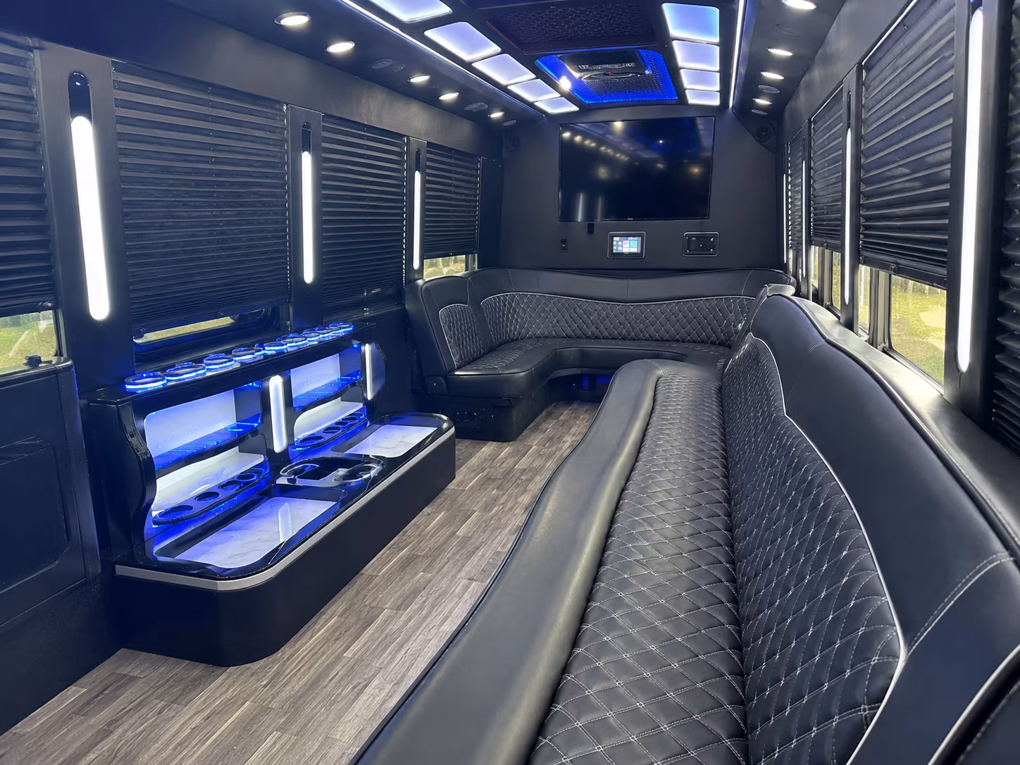 frederick holiday party bus rental