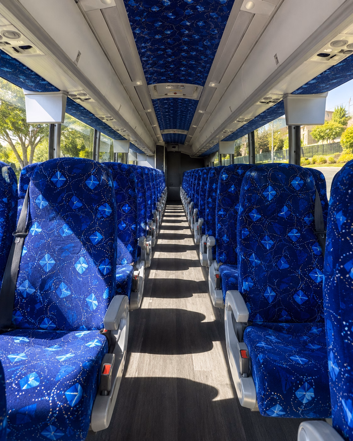 frederick religious group transportation onboard seating