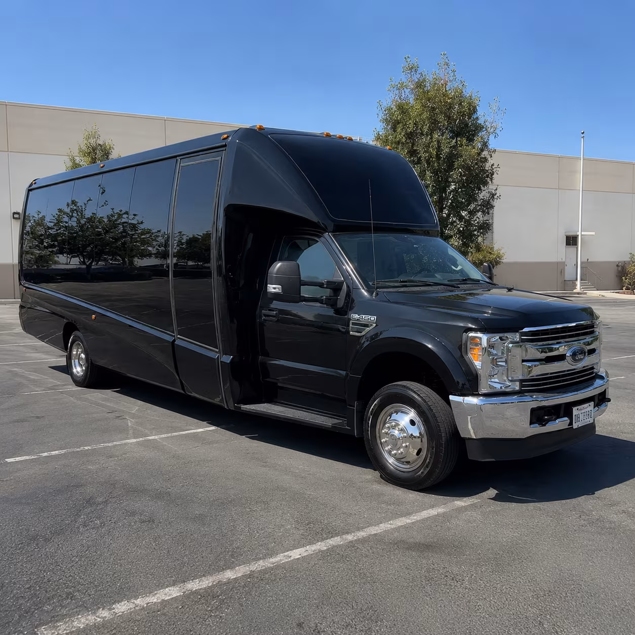 frederick wedding party bus rental