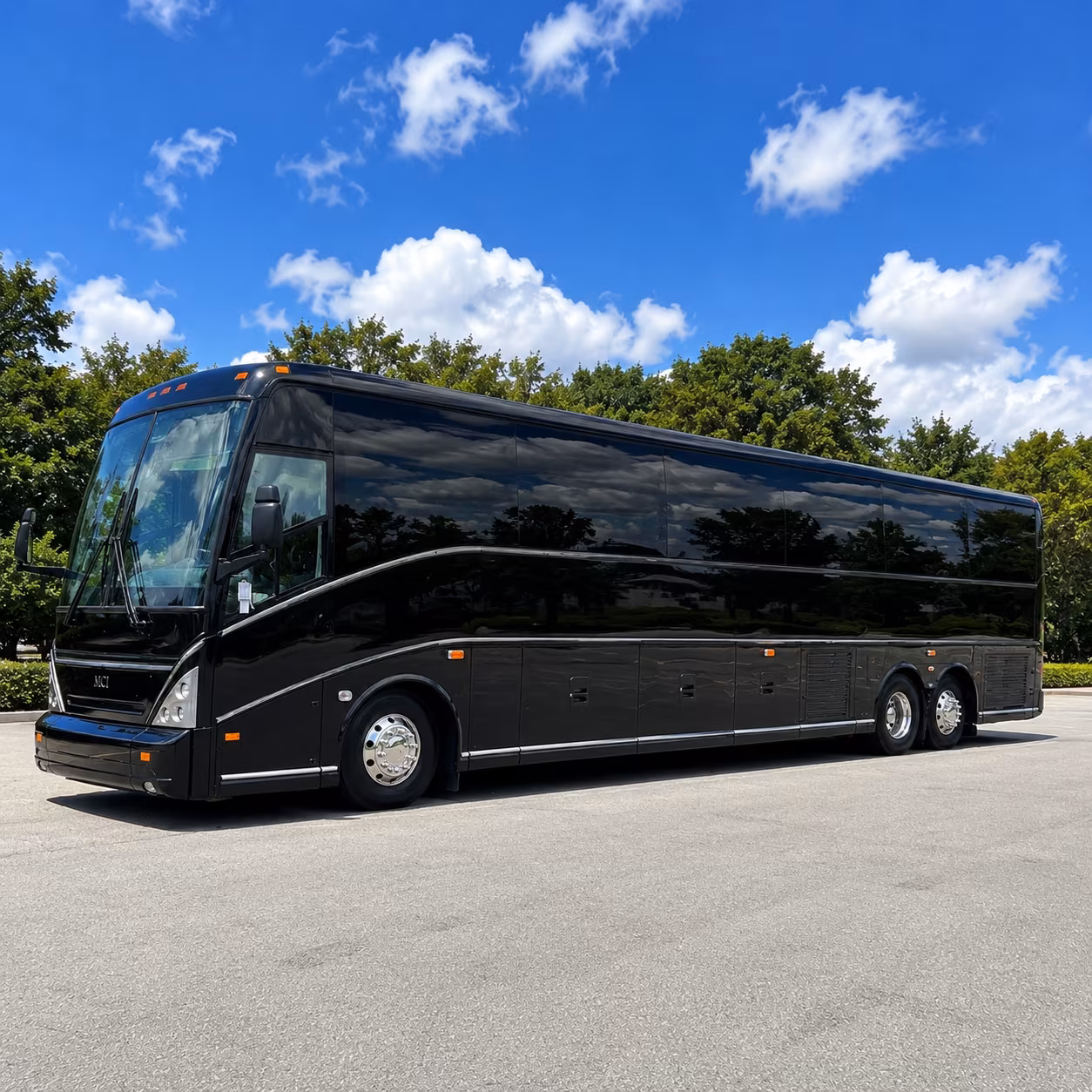 in frederick for a wedding a bus keeps every guest on schedule