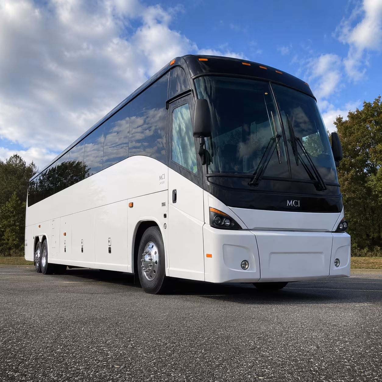 where does a charter bus pick up and drop off at bwi dca and dulles